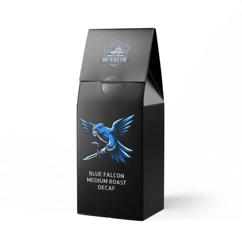 Blue Falcon Decaf Blend Medium Roast – The Brew That’s There When You Need It (Sort Of)