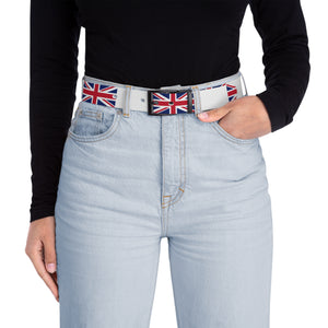 UK/Great Britain Union Jack Flag Inspired Belt