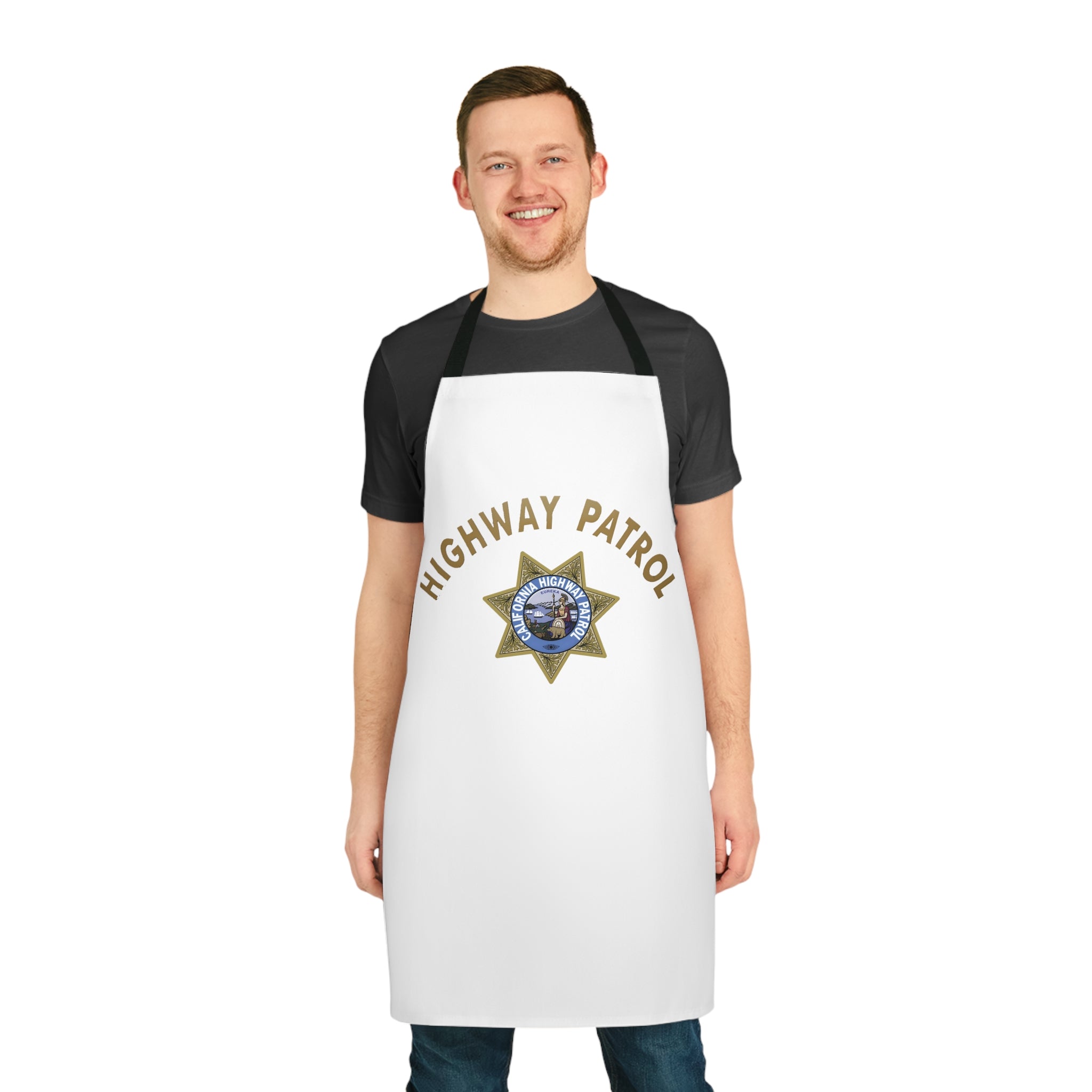 California Highway Patrol Chef's Apron | Durable & Adjustable