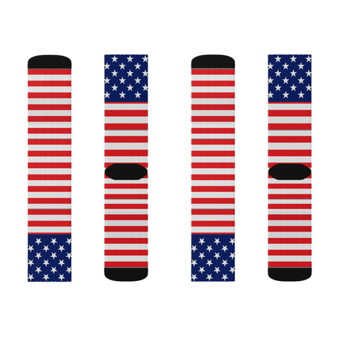 American Flag Socks | Comfort and Patriotism in Every Step | Back The Blue Store