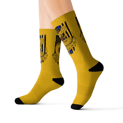 Gadsden Flag 'DON'T TREAD ON ME' Socks | Support and Style in Every Step