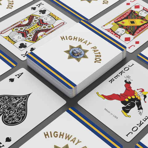 California Highway Patrol-Inspired Poker Cards: Authenticity on Every Hand