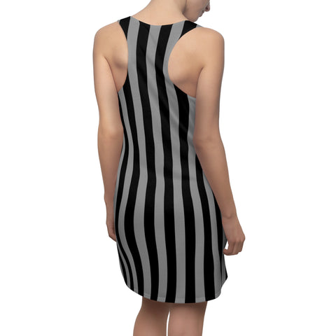 Women's Thin Blue Line Racerback Dress - Elegance with a Statement