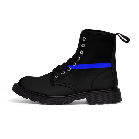 Womens Thin Blue Line Canvas Boots | Supportive & Comfortable Footwear