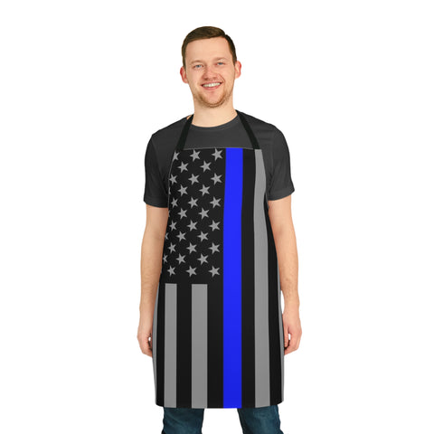 Thin Blue Line Flag l Chef's Apron