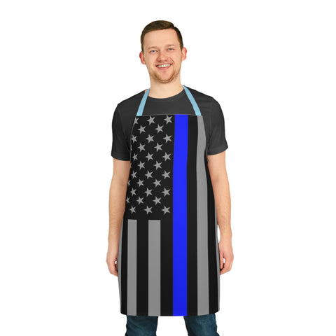 Thin Blue Line Flag l Chef's Apron