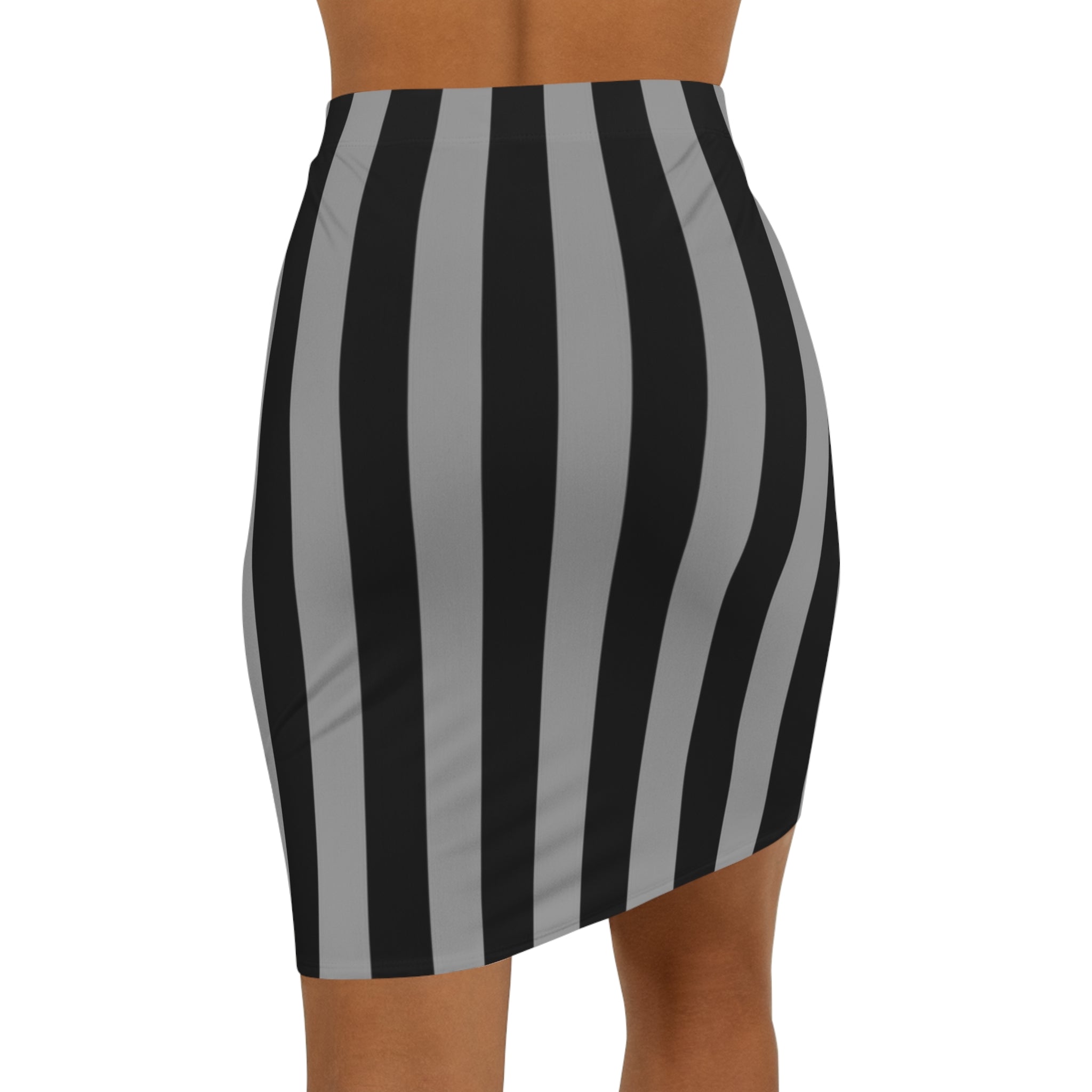 Empower Style with Support | Women's Thin Blue Line Flag Mini Skirt