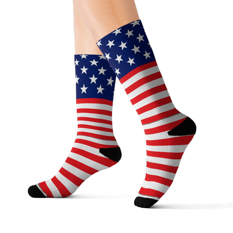 American Flag Socks | Comfort and Patriotism in Every Step | Back The Blue Store