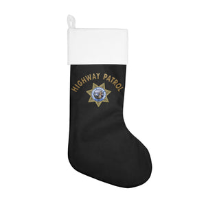 Christmas Spirit: California Highway Patrol-Inspired Stocking