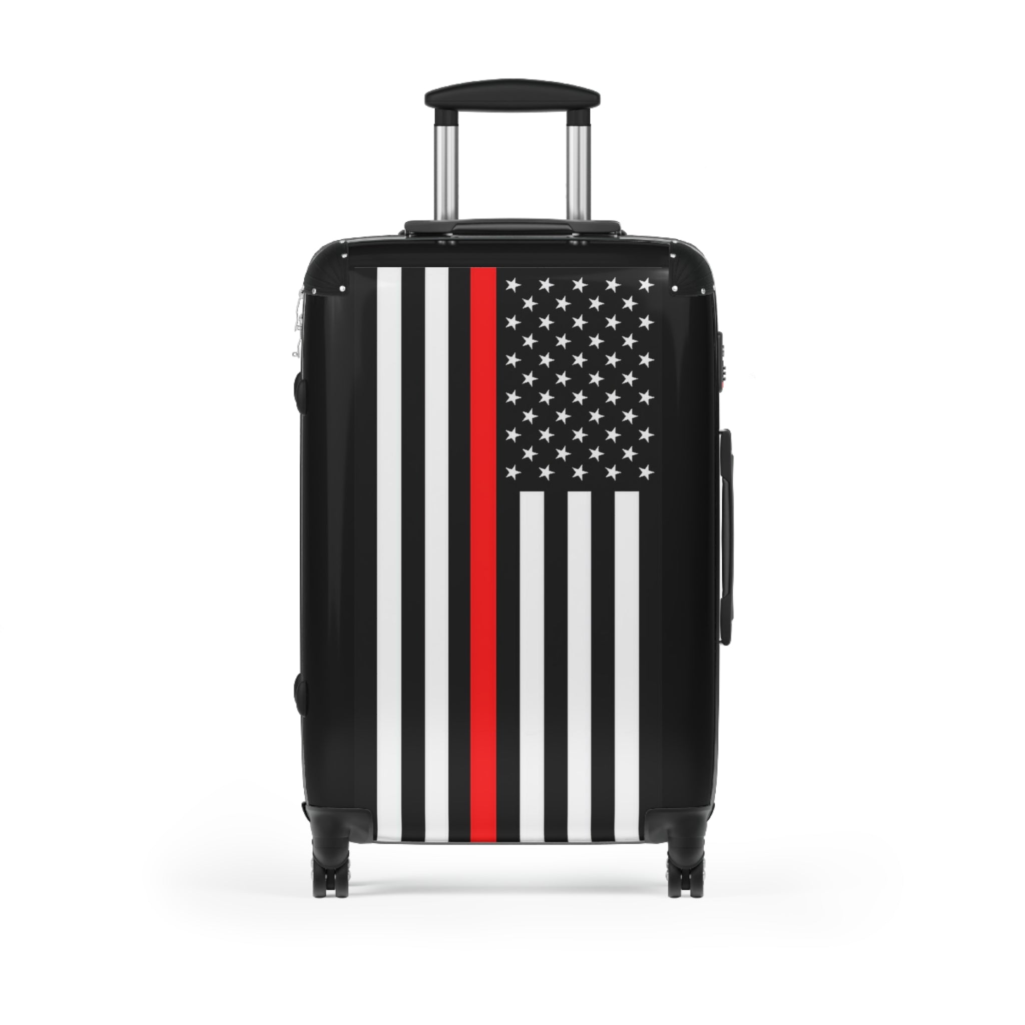 Thin Red Line Flag Suitcase