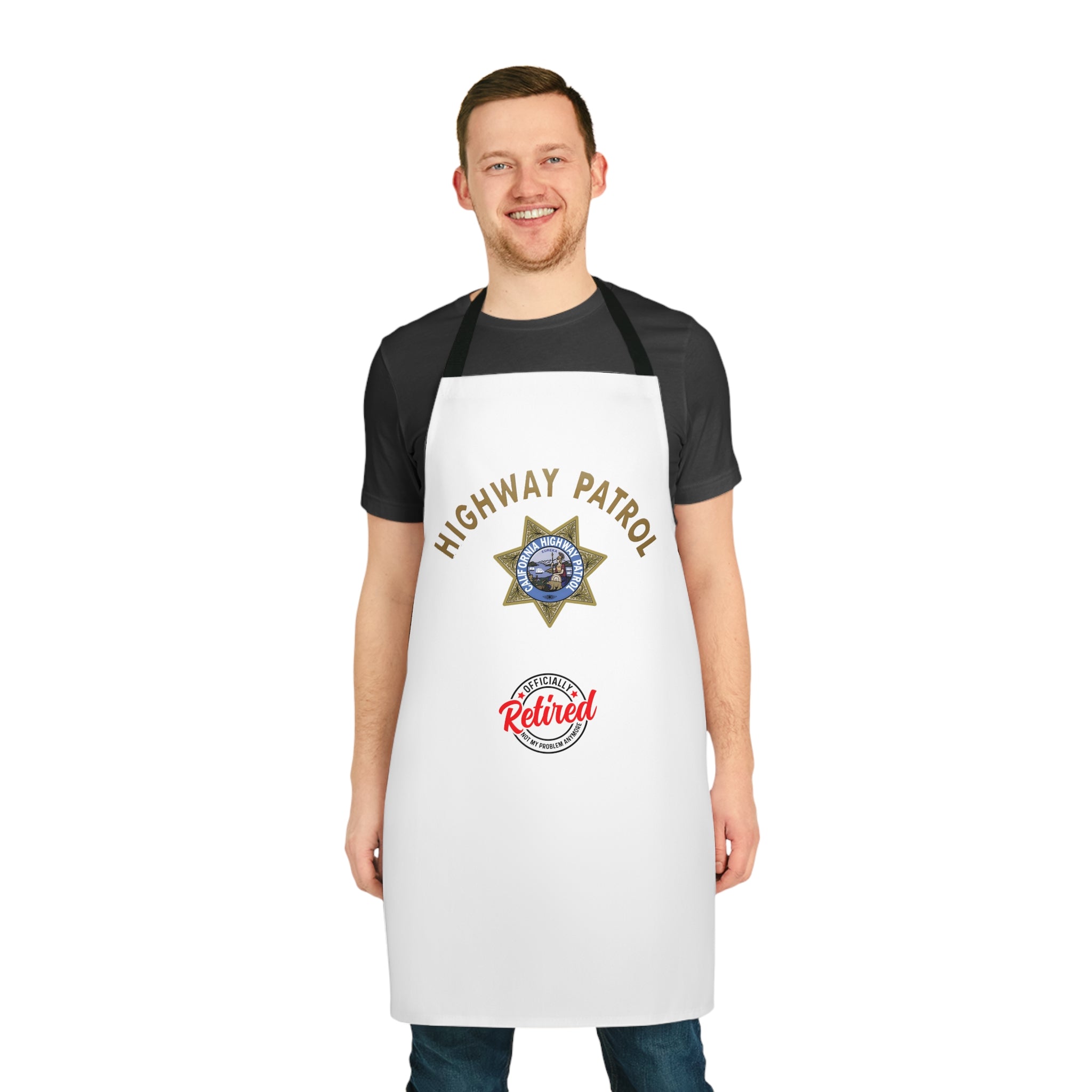 Celebrate Retirement with the Highway Patrol Chef's Apron