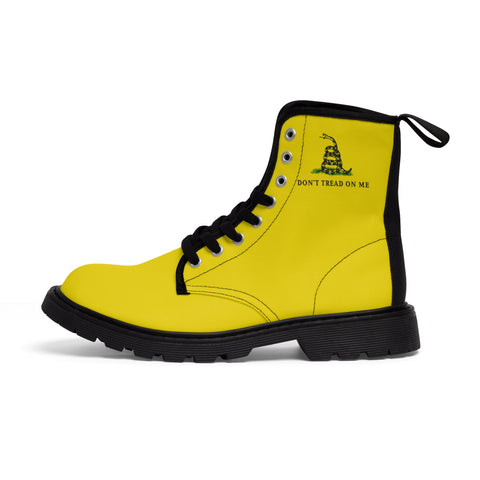 Gadsden Flag Women's Canvas Boots | Walk with Liberty | Back The Blue Store
