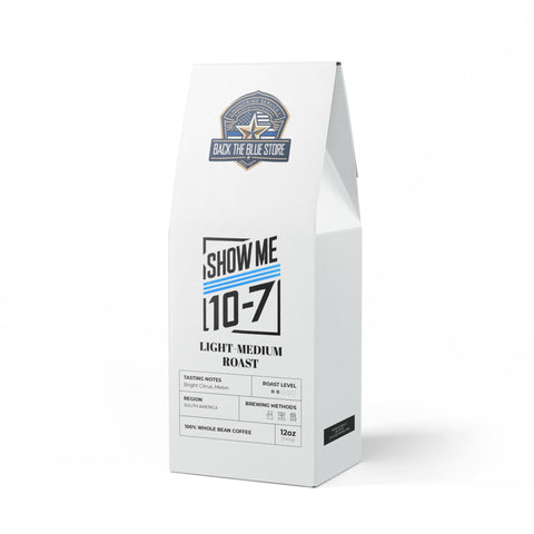 Show Me 10-7 Light-Medium Roast Coffee – Crafted for Law Enforcement Supporters