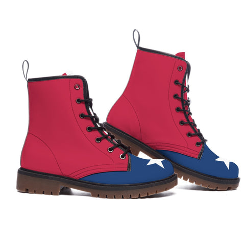 Texas Flag Inspired Women's Boots - Style, Comfort, and Pride