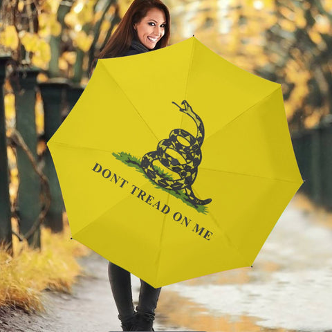 DONT TREAD ON ME Patriotic Umbrella - Gadsden Flag Design