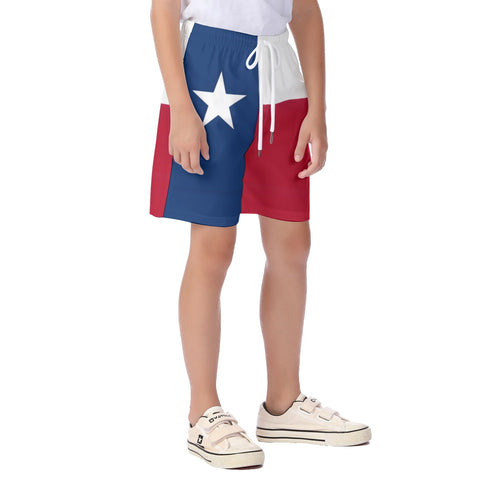 Texas Flag Inspired Kid's Beach Shorts - Shop Now at Back The Blue Store