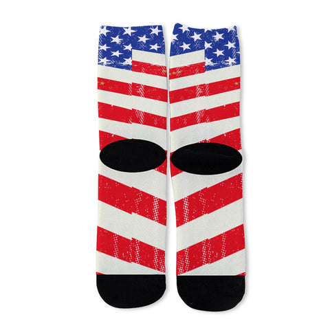 Trump 2024 | American Flag Inspired Unisex Socks - Comfort Meets Patriotism