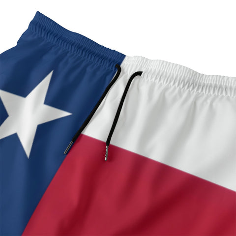 Exclusive Texas Flag Men's Beach Shorts - Quick Dry Comfort | Back The Blue Store