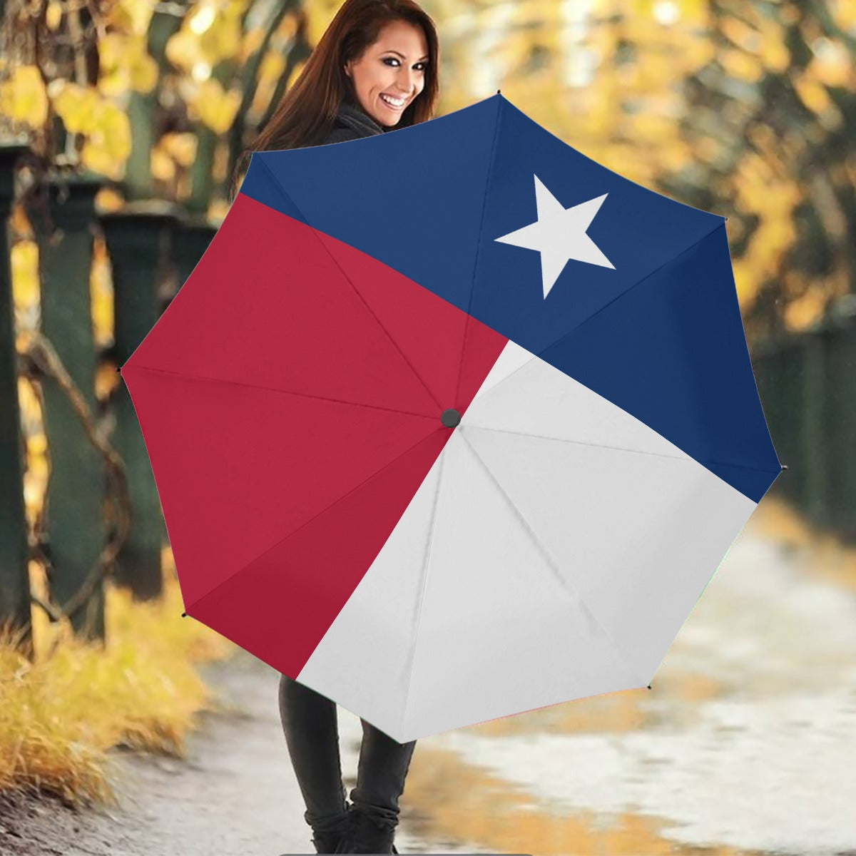 Show Your Texas Pride - Exclusive State Flag Inspired Umbrella