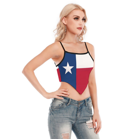 Lone Star Women's Cami Tube Top | Texas Pride Meets Modern Style