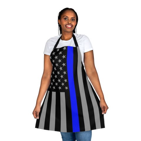 Thin Blue Line Flag l Chef's Apron