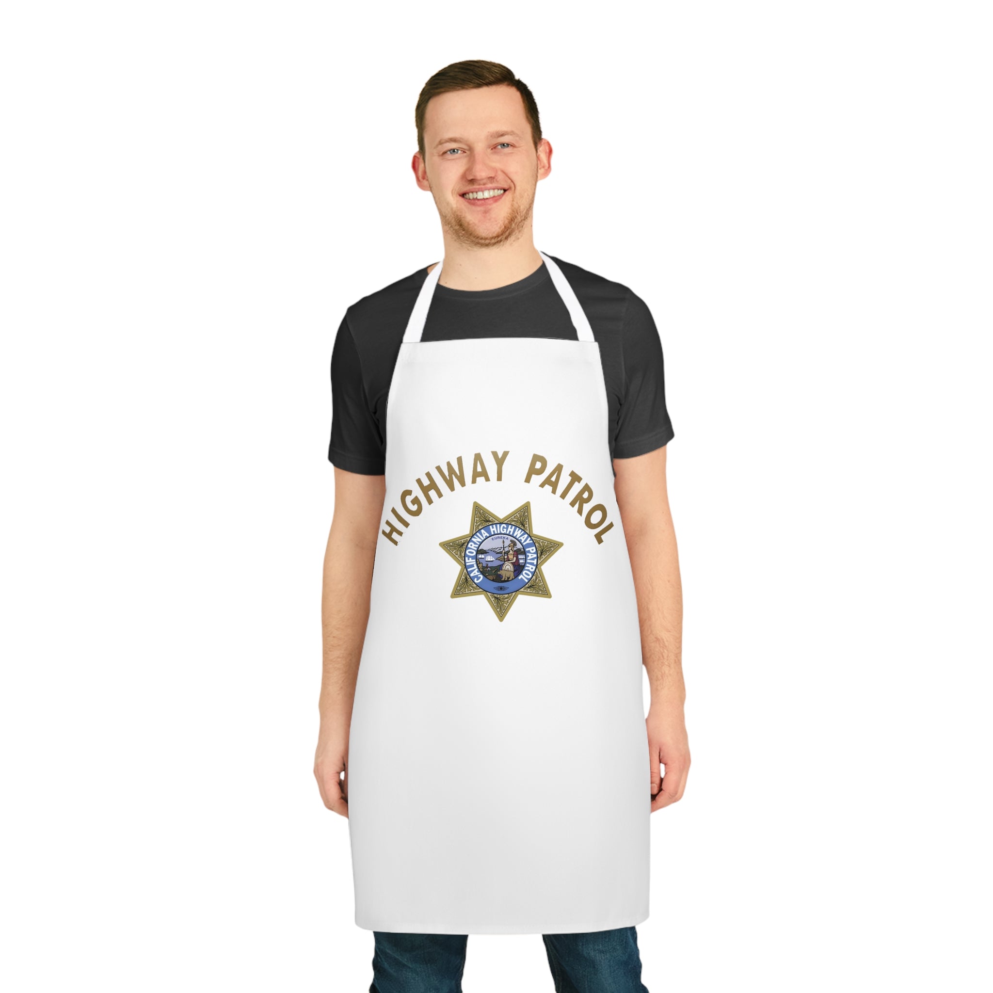 California Highway Patrol Chef's Apron | Durable & Adjustable