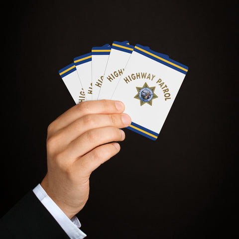 California Highway Patrol-Inspired Poker Cards: Authenticity on Every Hand