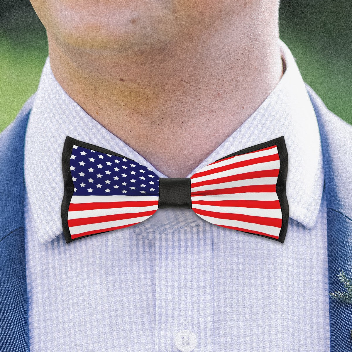 American Flag Inspired Patriotic Bowtie - Show Your Patriotism