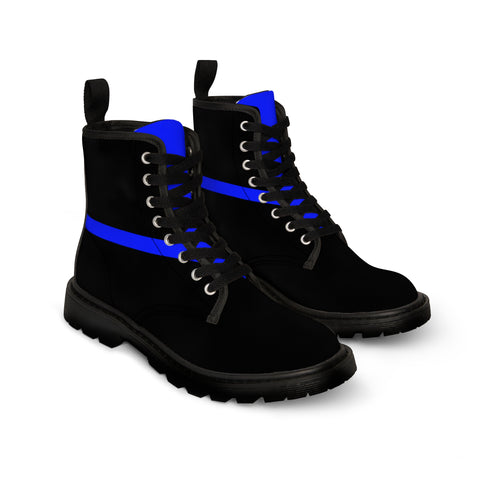 Womens Thin Blue Line Canvas Boots | Supportive & Comfortable Footwear