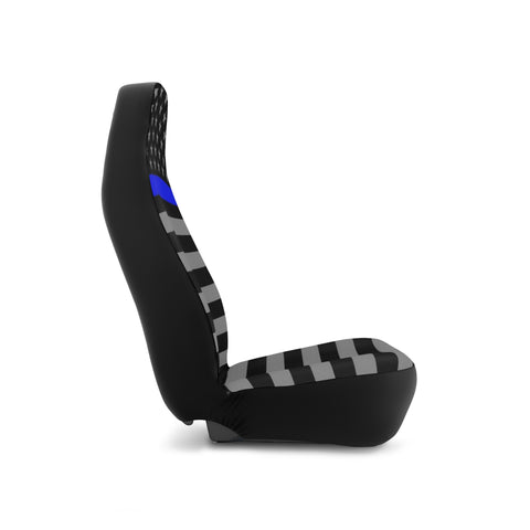 Thin Blue Line Flag Front Car Seat Covers | Support and Protect with Style