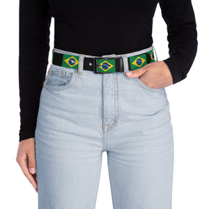 Brazil Flag Inspired Belt