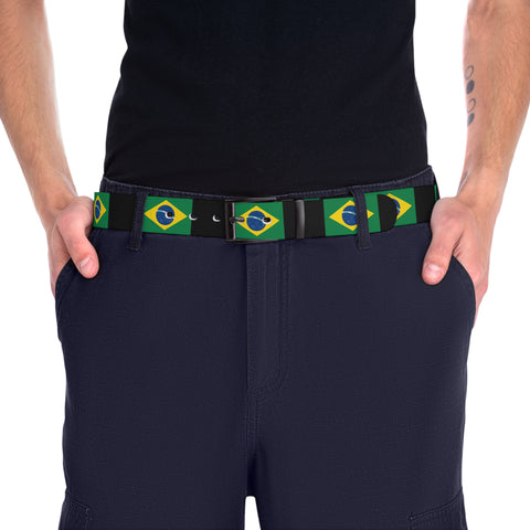 Brazil Flag Inspired Belt