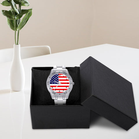 Patriotic American Flag Inspired Stars and Stripes Business Watch