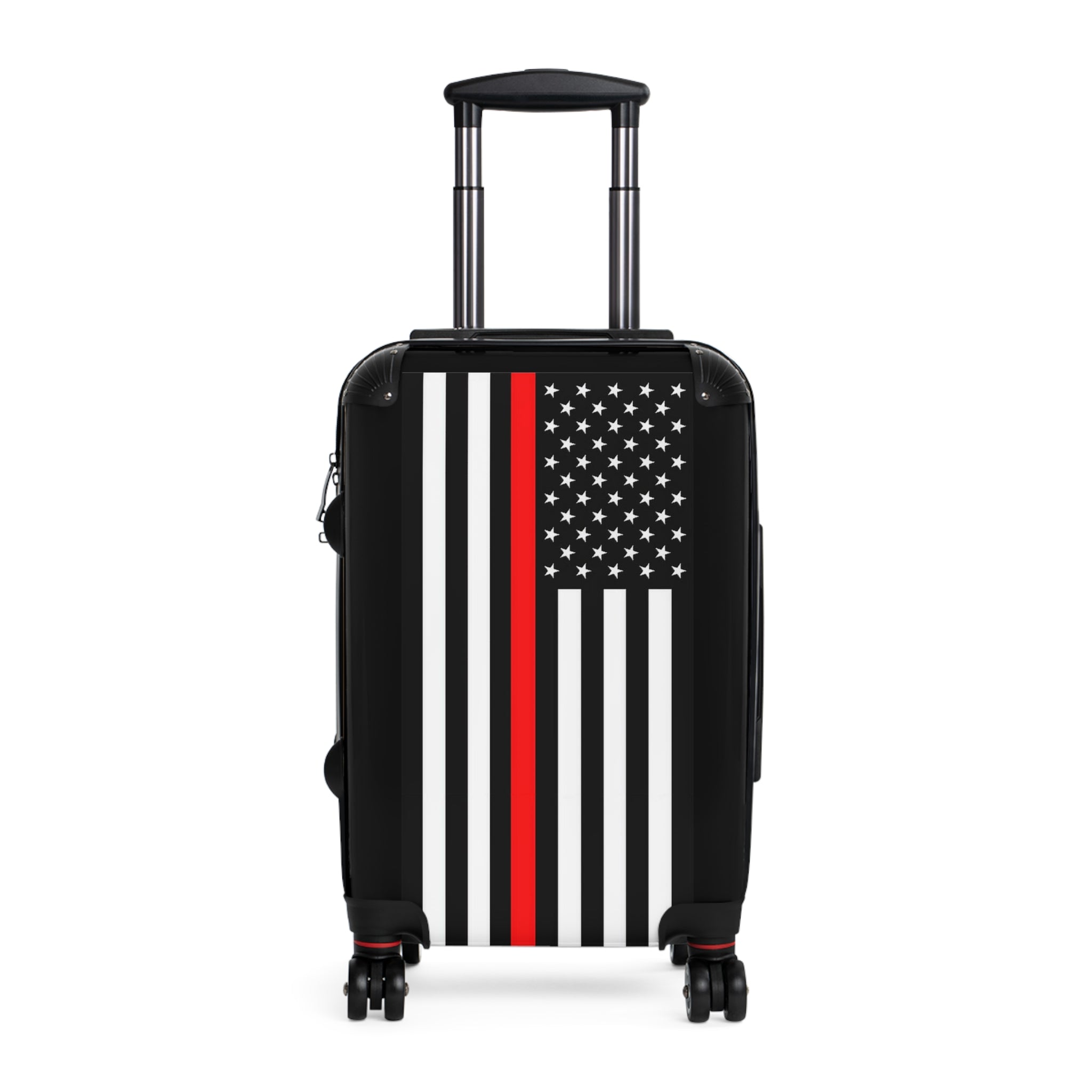 Thin Red Line Flag Suitcase