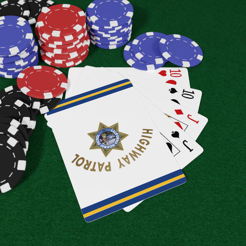 California Highway Patrol-Inspired Poker Cards: Authenticity on Every Hand