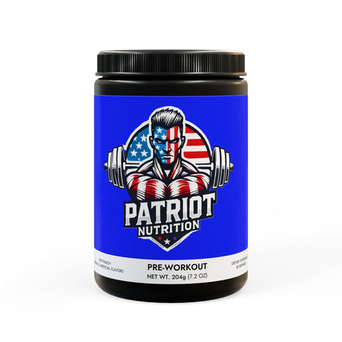 Patriot Nutrition Pre-Workout Supplement, Fruit Punch (204g, 7.1oz)