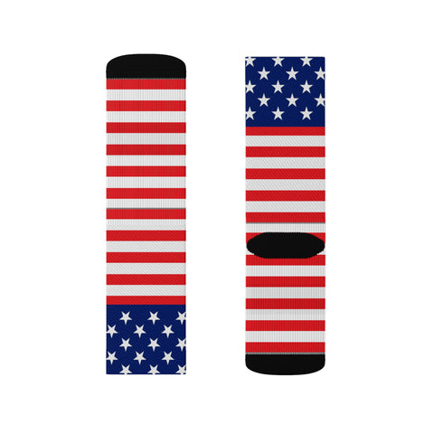 American Flag Socks | Comfort and Patriotism in Every Step | Back The Blue Store