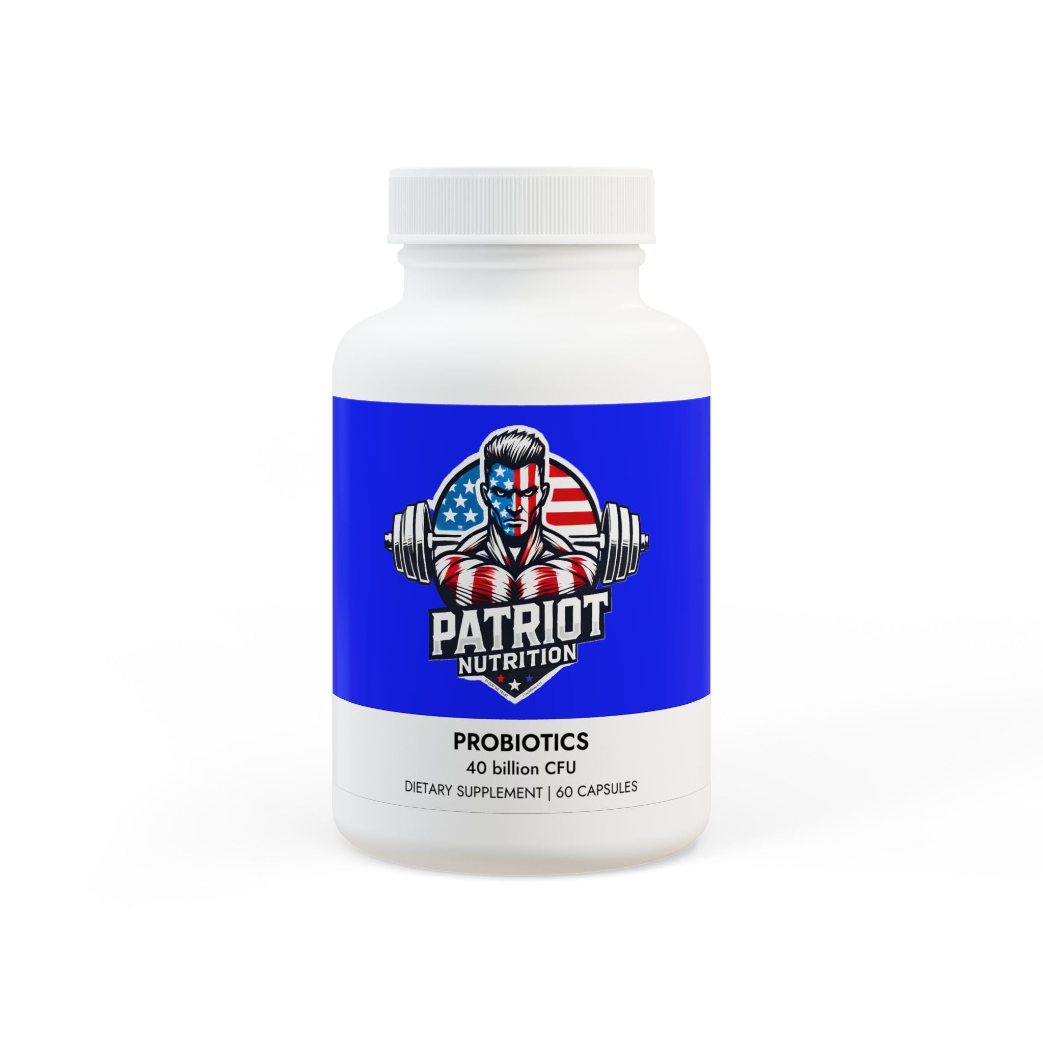 Patriot Nutrition Probiotics Supplement (60 Capsules)