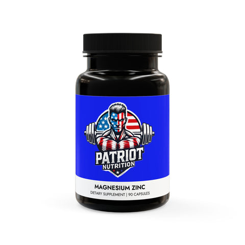 Patriot Nutrition Magnesium Zinc Supplement (90 Capsules)