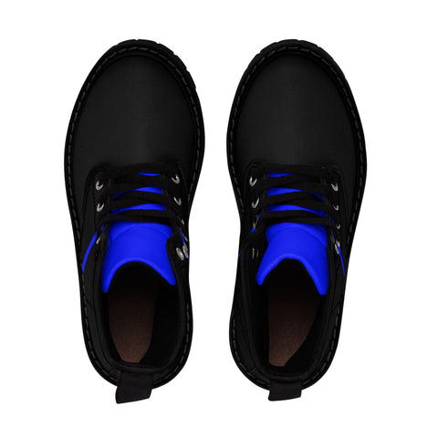 Womens Thin Blue Line Canvas Boots | Supportive & Comfortable Footwear