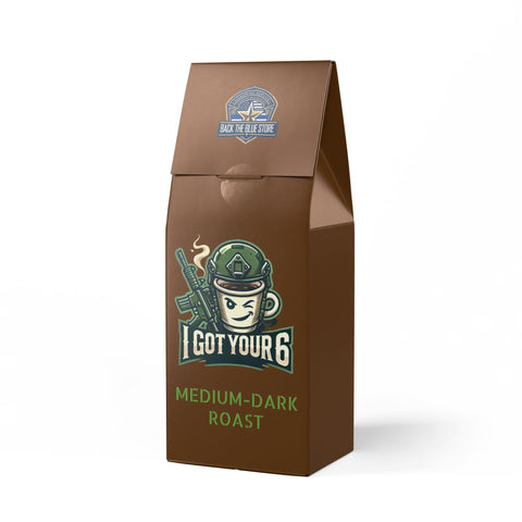 I Got Your 6 Medium-Dark Roast Coffee – Bold Flavor, Steady Support