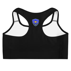 Duty Honor Courage, Blue Lives Matter, Supportive Sports Bra | Stay Dry & Comfortable