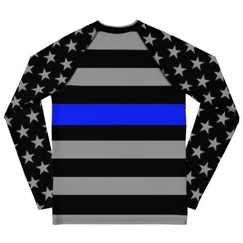 Introducing the Thin Blue Line Youth Long Sleeved Rash Guard