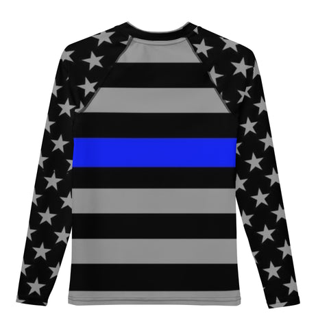 Introducing the Thin Blue Line Youth Long Sleeved Rash Guard