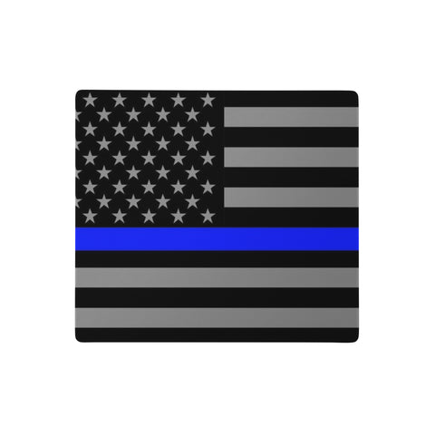 Thin Blue Line Flag Gaming Mouse Pads - Sizes for Every Setup