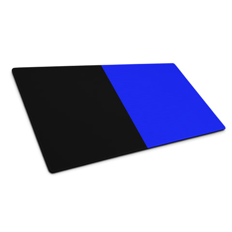 Elevate Your Gaming Setup with Blue and Black Gaming Mouse Pad - Honoring Law Enforcement