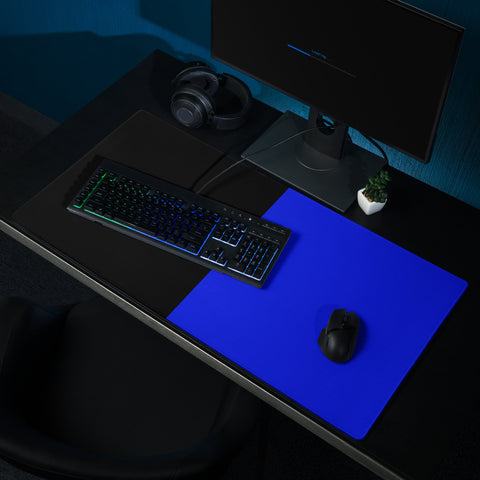 Elevate Your Gaming Setup with Blue and Black Gaming Mouse Pad - Honoring Law Enforcement