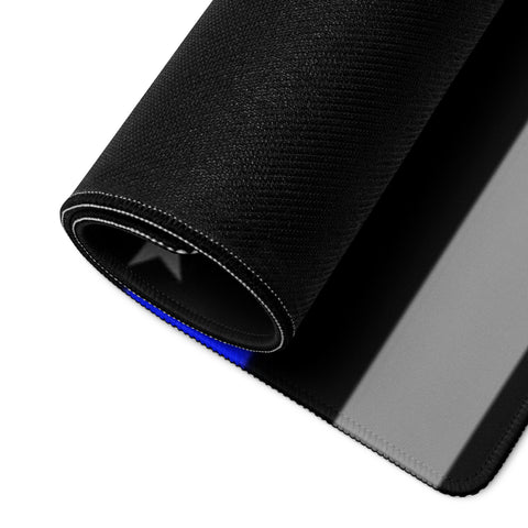 Thin Blue Line Flag Gaming Mouse Pads - Sizes for Every Setup