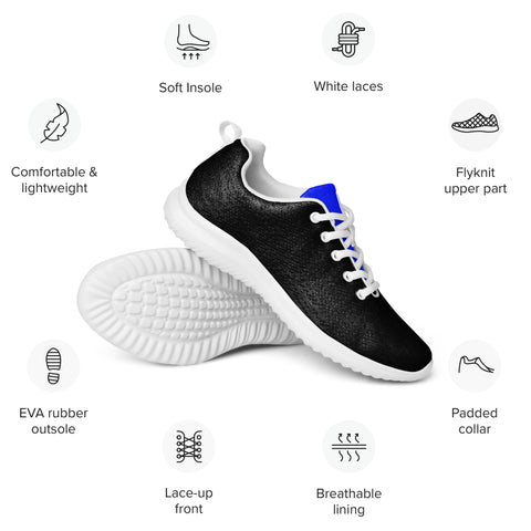 Honor in Every Step: Stylish Men's Athletic Shoes for Law Enforcement Support Style 2