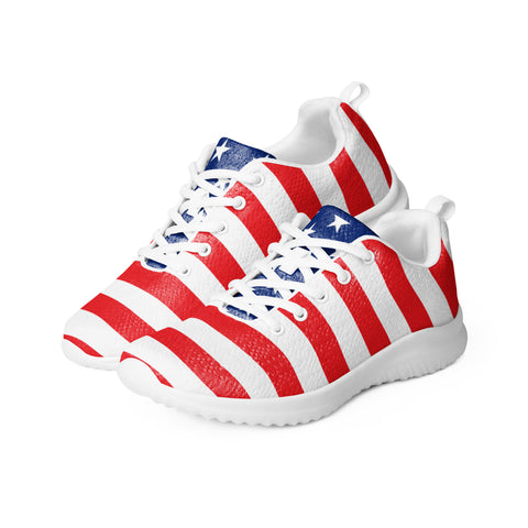 Walk with Pride- American Flag Men’s Athletic Shoes Style-2